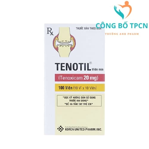 Tenotil - 20mg - Korea United Pharm