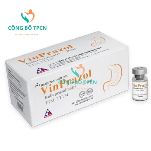 Vinprazol 20mg Vinphaco - Thuốc điều trị loét dạ dày, tá tràng