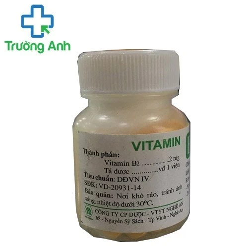 Vitamin B2 Nghệ An - Viên uống phòng và điều trị thiếu vitamin B2