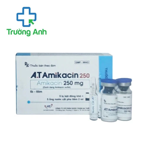 A.T Amikacin 250 - Thuốc điều trị nhiễm khuẩn hiệu quả