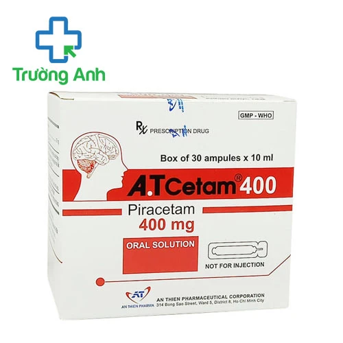 A.T Cetam 400 - Thuốc điều trị rối loạn thần kinh hiệu quả