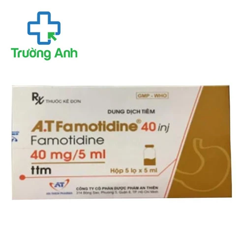 A.T Famotidine 40 inj - Thuốc điều trị trào ngược dạ dày thực quản
