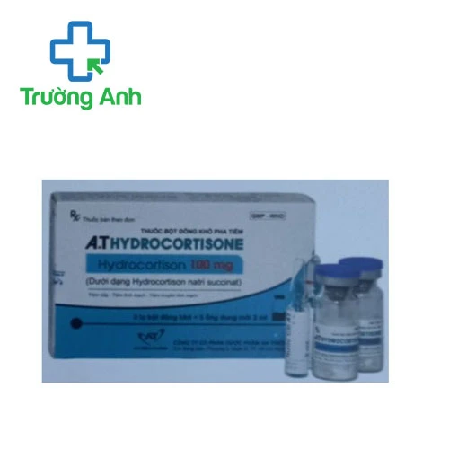 A.T Hydrocortisone - Thuốc tiêm điều trị suy thượng thận hiệu quả