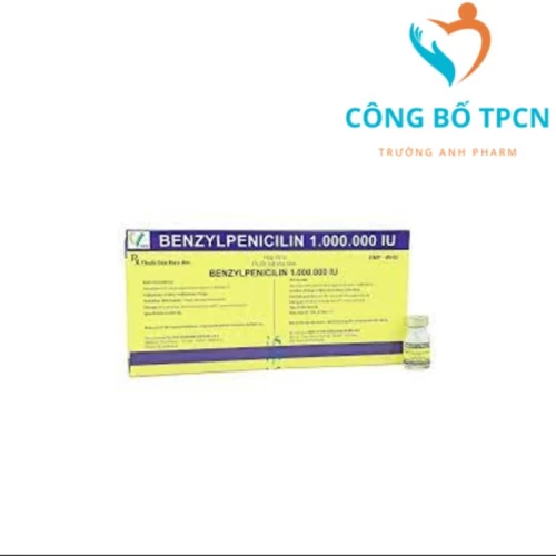 Benzylpenicilin 1.000.000IU VCP - Thuốc điều trị nhiễm khuẩn