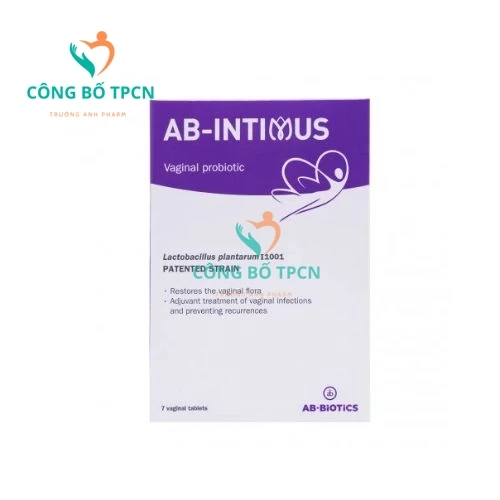 AB-Intimus - Viên đặt âm đạo điều trị viêm nhiễm phụ khoa