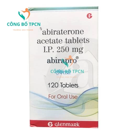 Abirapro 250mg - Thuốc điều trị ung thư tuyến tiền liệt của Ấn Độ