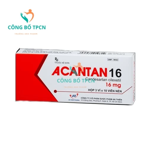 Acantan 16 An Thiên - Thuốc điều trị tăng huyết áp