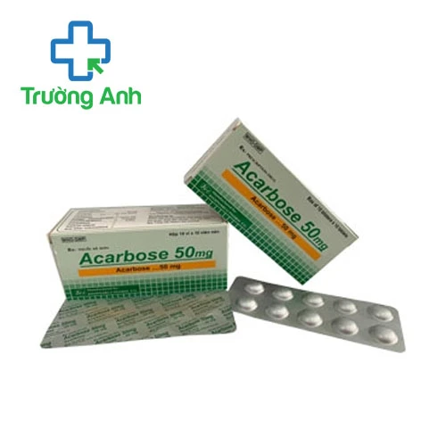 Acarbose 50mg Khapharco - Thuốc điều trị đái tháo đường tuýp 2