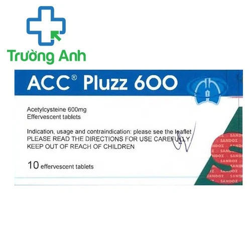 Acc Pluzz - Thuốc điều trị rối loạn dịch tiết hô hấp hiệu quả của Germany
