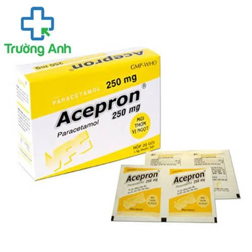 Acepron 250mg VPC - Thuốc điều trị cảm cúm, sốt xuất huyết