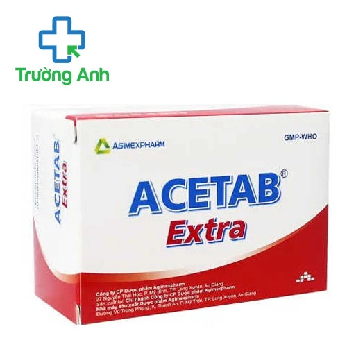 Acetab Extra - Thuốc điều trị hạ sốt giảm đau hiệu quả Agimexpharm