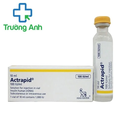Actrapid 100IU/ml - Thuốc hỗ trợ điều trị bệnh đái tháo đường của Đan Mạch