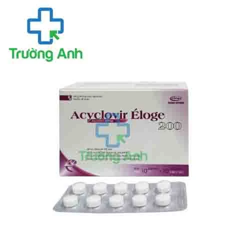 Acyclovir Eloge 200 - Thuốc điều trị các bệnh ngoài da hiệu quả