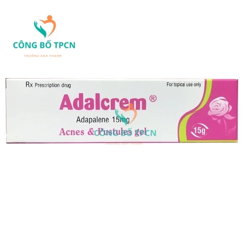 Adalcrem - Thuốc điều trị mụn trứng cá của Inter Pharma