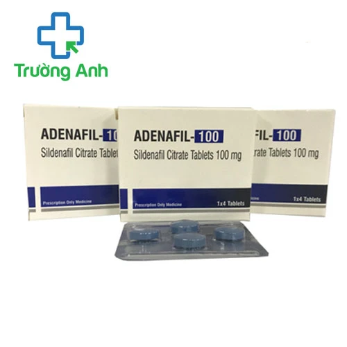 Adenafil-100 - Thuốc điều trị các rối loạn cương dương hiệu quả