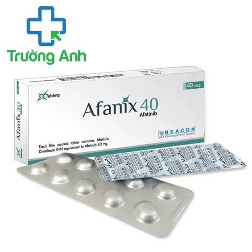 Afanix 40mg - Thuốc điều trị ung thư phổi của Bangladesh