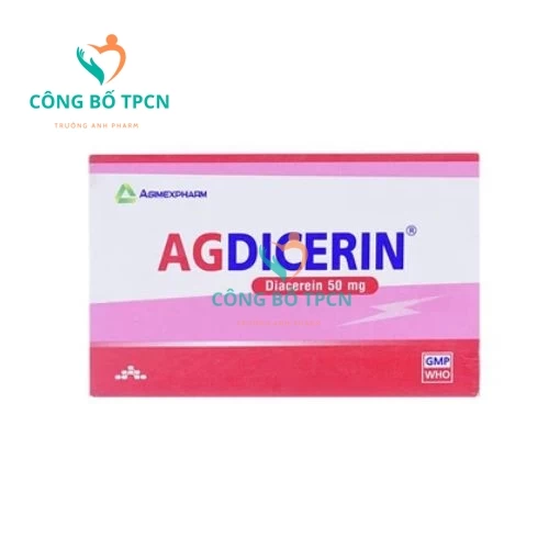 Agdicerin 50mg - Thuốc điều trị thoái hóa khớp hiệu quả