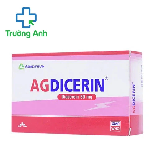 Agdicerin 50mg - Thuốc điều trị thoái hóa khớp hiệu quả