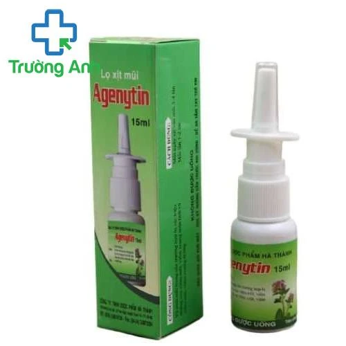 Agenytin - Xịt mũi hỗ trợ điều trị viêm mũi dị ứng, viêm mũi