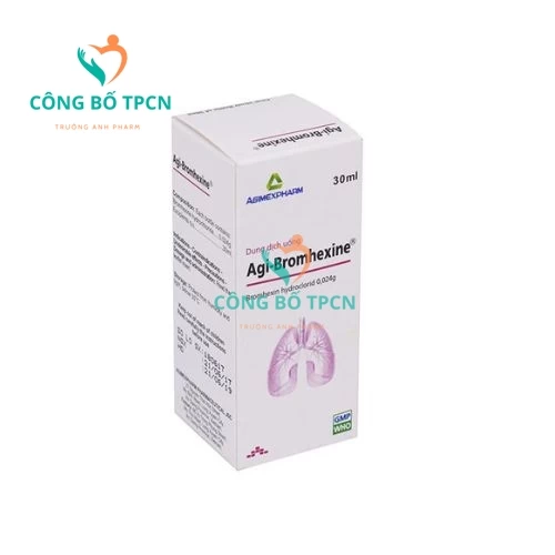 Agi-Bromhexine 30ml - Thuốc loãng đờm hiệu quả của Agimexpharm