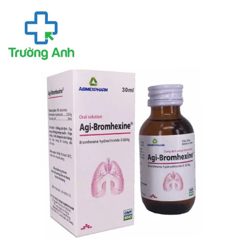 Agi-Bromhexine 30ml - Thuốc loãng đờm hiệu quả của Agimexpharm
