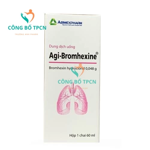 Agi-Bromhexine 30ml - Thuốc loãng đờm hiệu quả của Agimexpharm