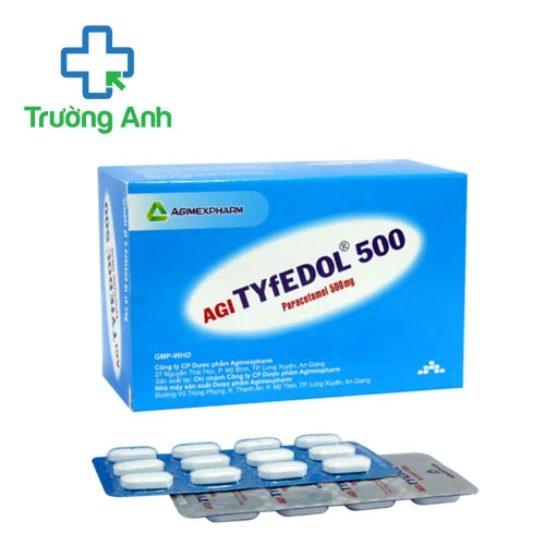 Agi-Tyfedol 500 - Thuốc giảm đau hạ sốt hiệu của Agimexpharm