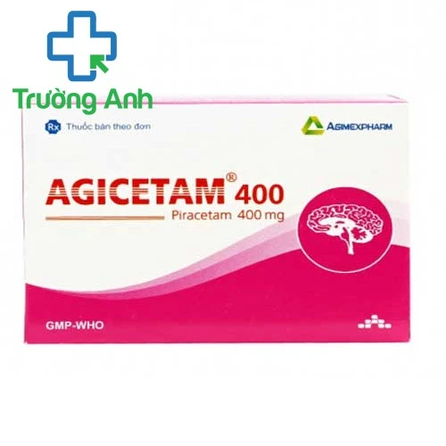 Agicetam 400 - Thuốc điều trị rối loạn thần kinh của Agimexpharm