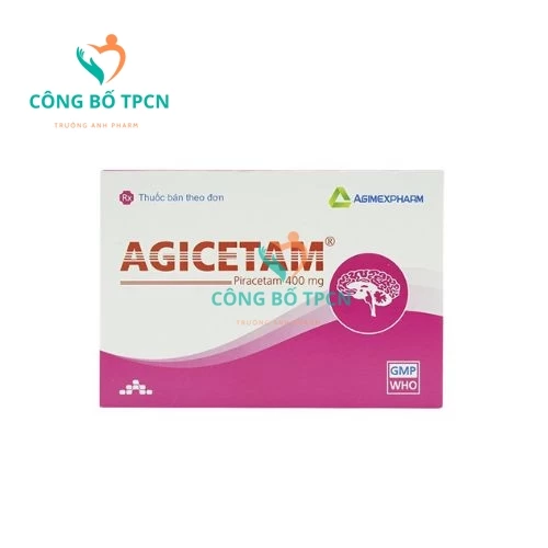 Agicetam 400 - Thuốc điều trị rối loạn thần kinh của Agimexpharm