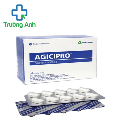 Agicipro 500 Agimexpharm - Thuốc điều trị nhiễm khuẩn hiệu quả