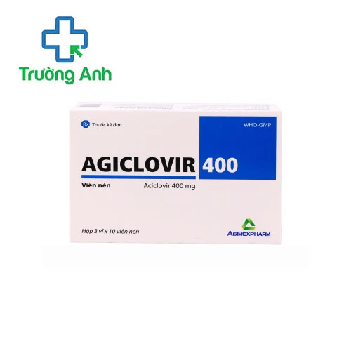 AGICLOVIR 400 - Thuốc điều trị nhiễm khuẩn hiệu quả của Agimexpharm