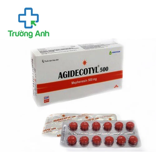 Agidecotyl 500 Agimexpharm - Thuốc điều trị các cơn đau co cứng