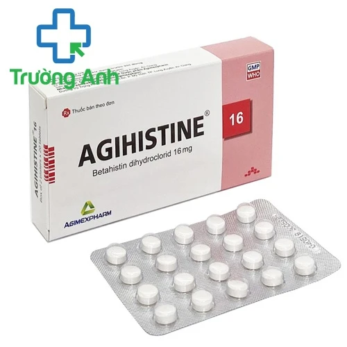 Agihistine 16 - Thuốc điều trị chóng mặt của Agimexpharm