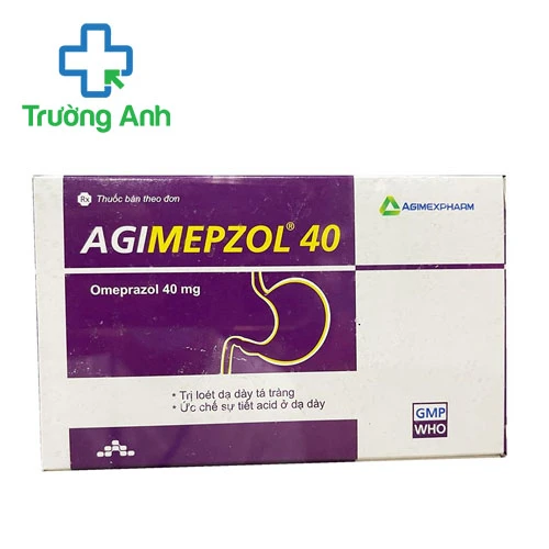Agimepzol 40 - Thuốc điều trị loét dạ dày tá tràng của Agimexpharm