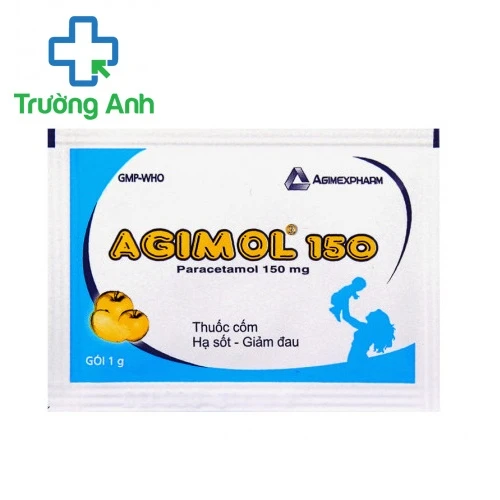 Agimol 150 - Thuốc giúp giảm thân nhiệt khi bị sốt, giảm đau hiệu quả