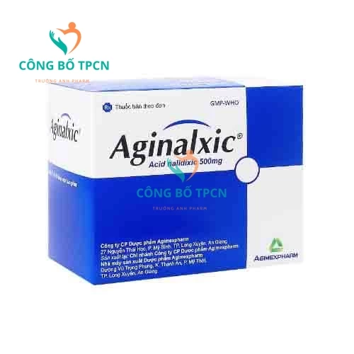 Aginalxic 500mg Agimexpharm - Thuốc điều trị nhiễm khuẩn hiệu quả