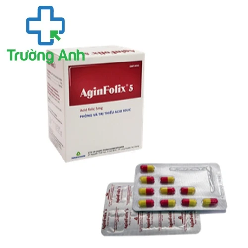 Aginfolix 5 - Bổ sung acid folic hiệu quả của Agimexpharm
