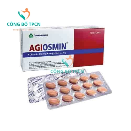 Agiosmin Agimexpharm - Thuốc điều trị suy tĩnh mạch bạch huyết