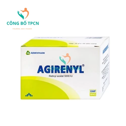 Agirenyl - Thuốc phòng và trị bệnh do thiếu vitamin A của Agimexpharm