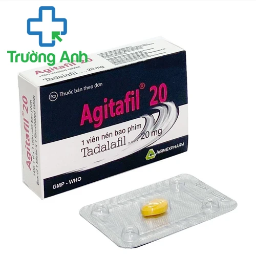 Agitafil 20  - Thuốc điều trị rối loạn cương dương của Agimexpharm