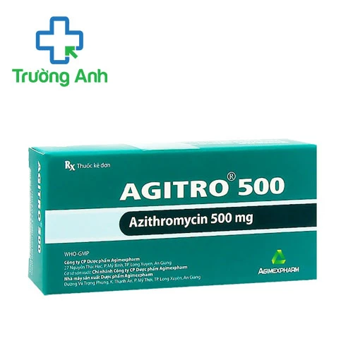 Agitro 500 - Thuốc điều trị nhiễm khuẩn hiệu quả