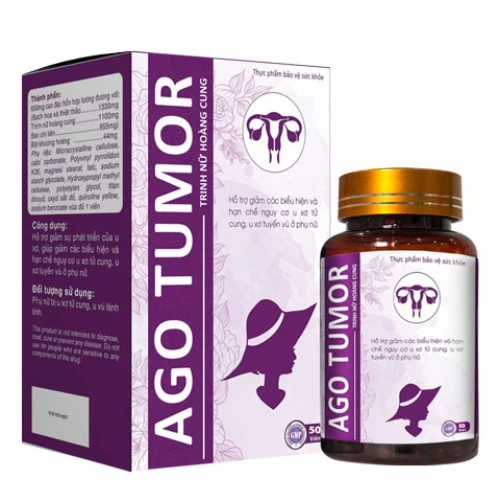 Ago Tumor - Hỗ trợ giảm sự phát triển của u xơ tử cung, u vú lành tính