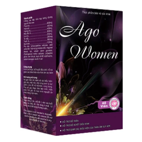 Ago Women - Hỗ trợ bổ thận, bổ huyết điều kinh cho nữ giới 