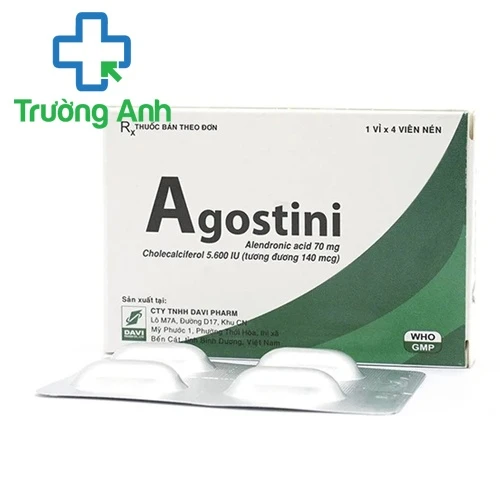Agostini - Thuốc điều trị loãng xương hiệu quả Davipharm