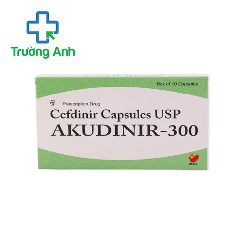 AKUDINIR 300 - Thuốc điều trị nhiễm khuẩn của Ấn Độ