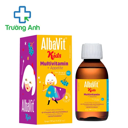 Albavit Kids Multivitamin + Appetite Forte – Hỗ trợ kích thích ăn ngon hiệu quả