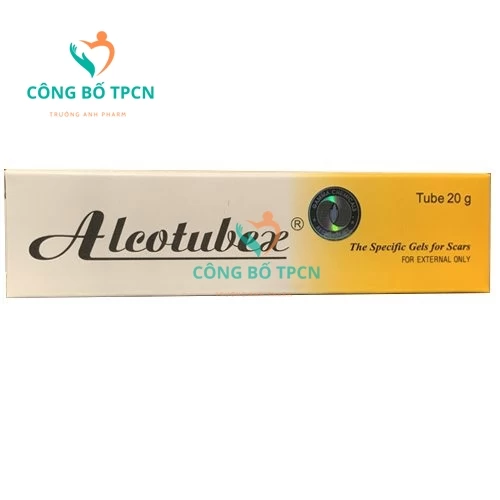 Alcotubex - Gel hỗ trợ điều trị sẹo lồi, sẹo phì đại hiệu quả