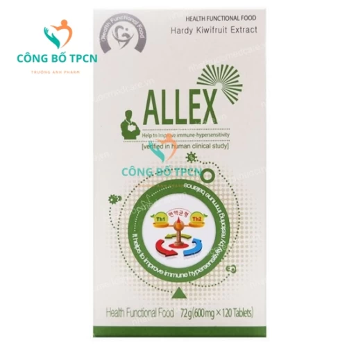 Allex - Giúp hỗ trợ điều trị dị ứng và viêm da cơ địa của Hàn Quốc
