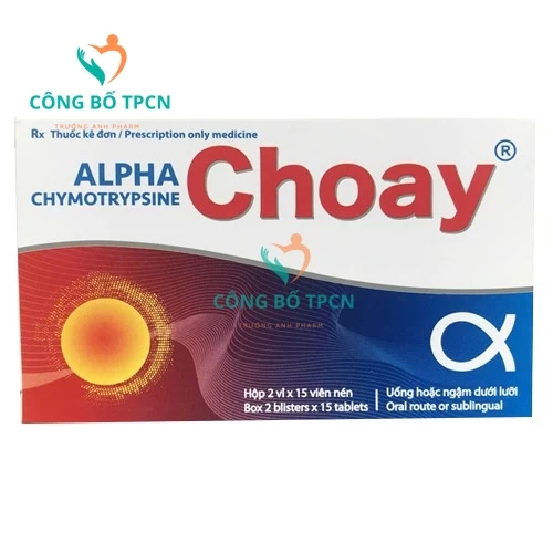 Alpha Choay - Thuốc chống viêm và chống phù nề hiệu quả