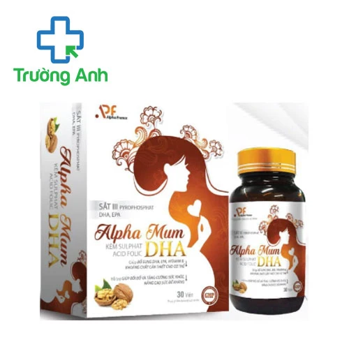 Alpha Mum DHA – Hỗ trợ bổ sung DHA, EPA, vitamin hiệu quả